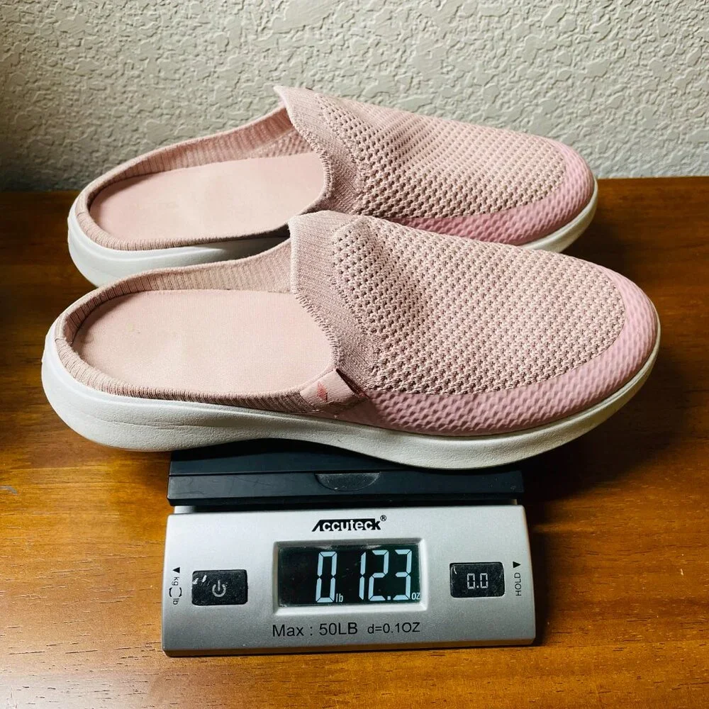 Koolaburra By UGG Womens Pink Round Toe Slip On Comfort Renee Sneaker Mules Sz 8 - Picture 9 of 9